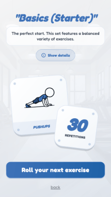 Roll your Exercise